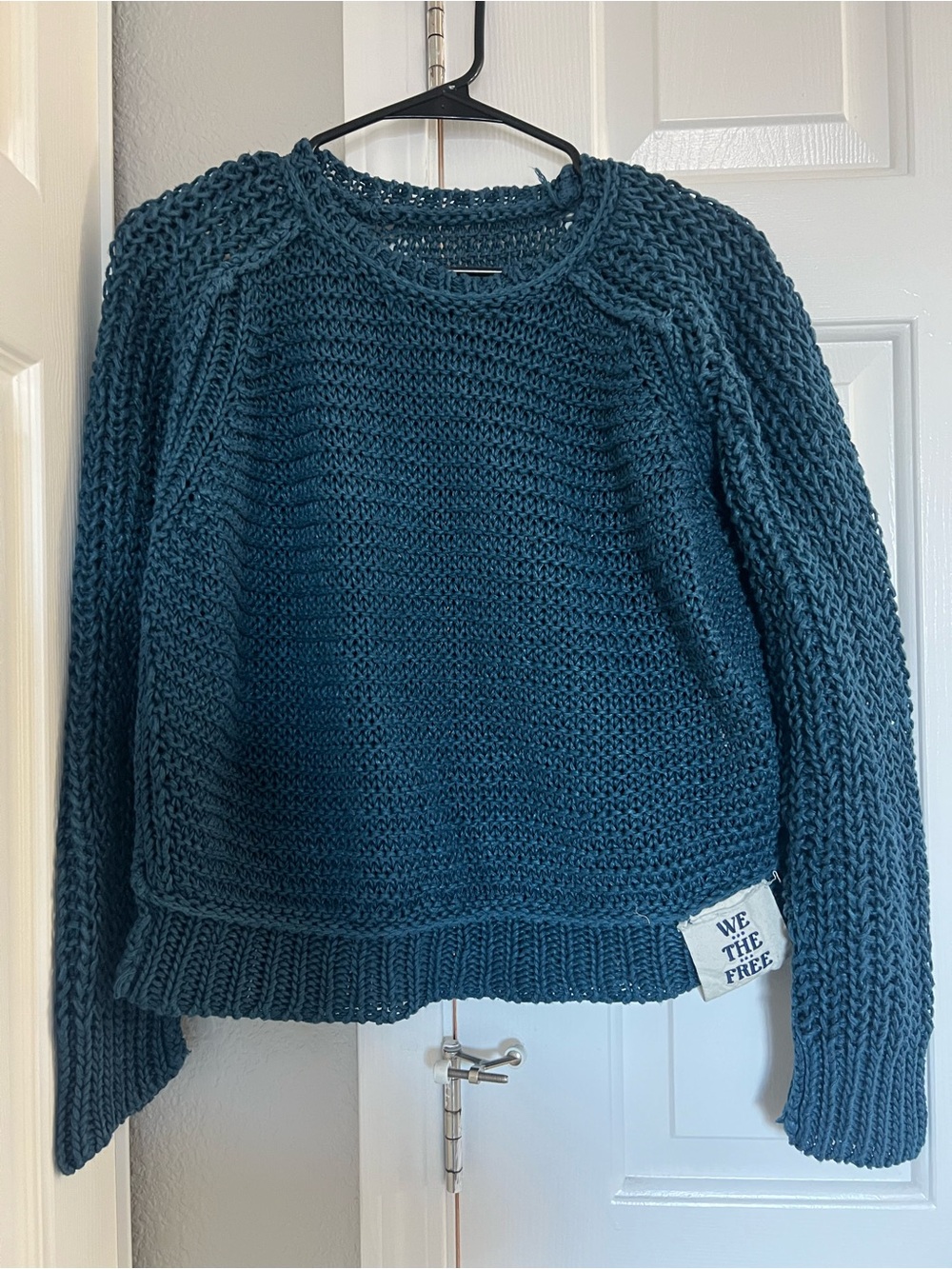 We The Free Chunky Linen Sweater - S